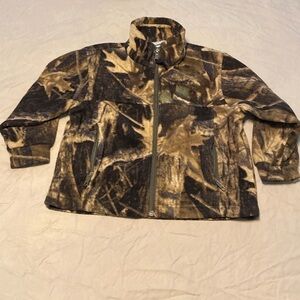 Columbia boys fleece zip up sweater size 4/5